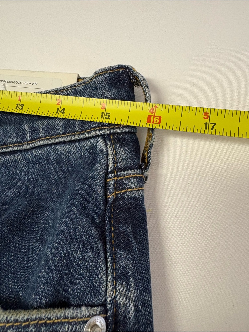 Everlane The 90’s Forever Jean Dark Indigo Wash NWT - Picture 13 of 16